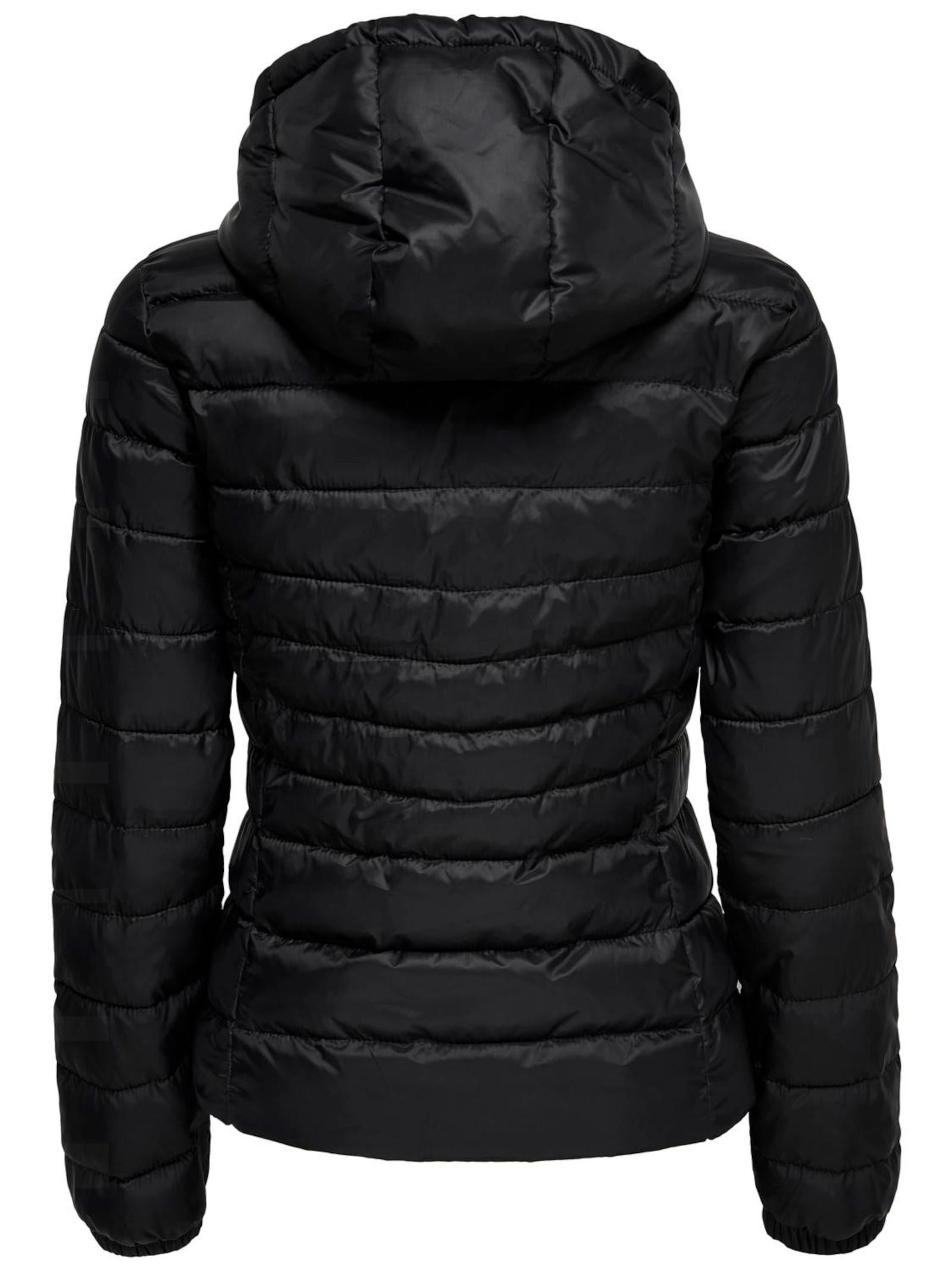 Piumino Only Nero Tahoe con cappuccio 15156569 /Black ONLY 