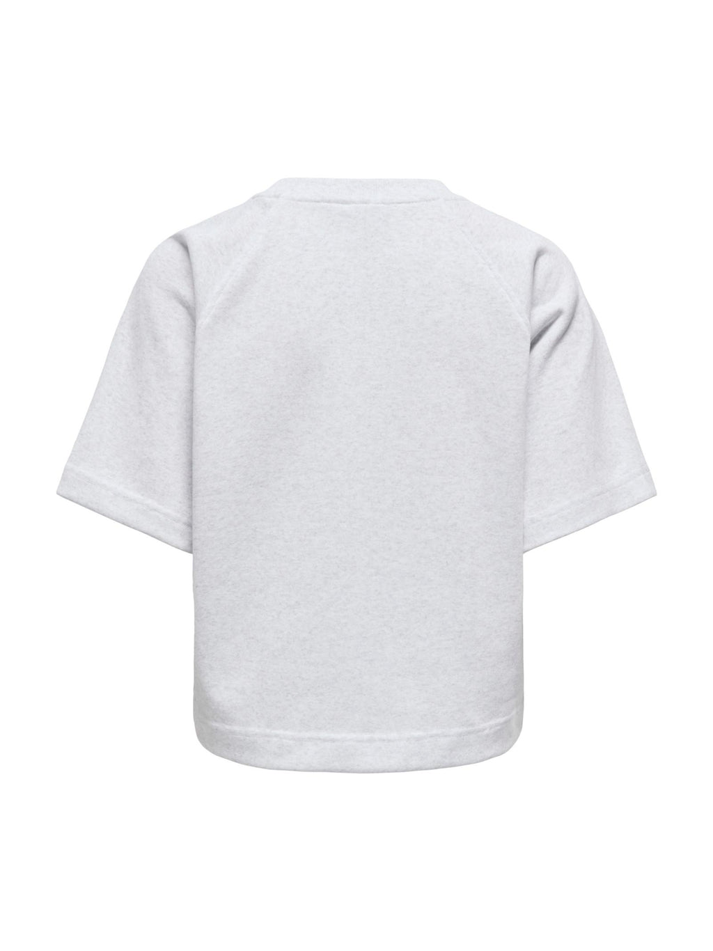 T-shirt Only Ofelia Grigio in tessuto felpato 15377588 /Light Grey Melange ONLY 