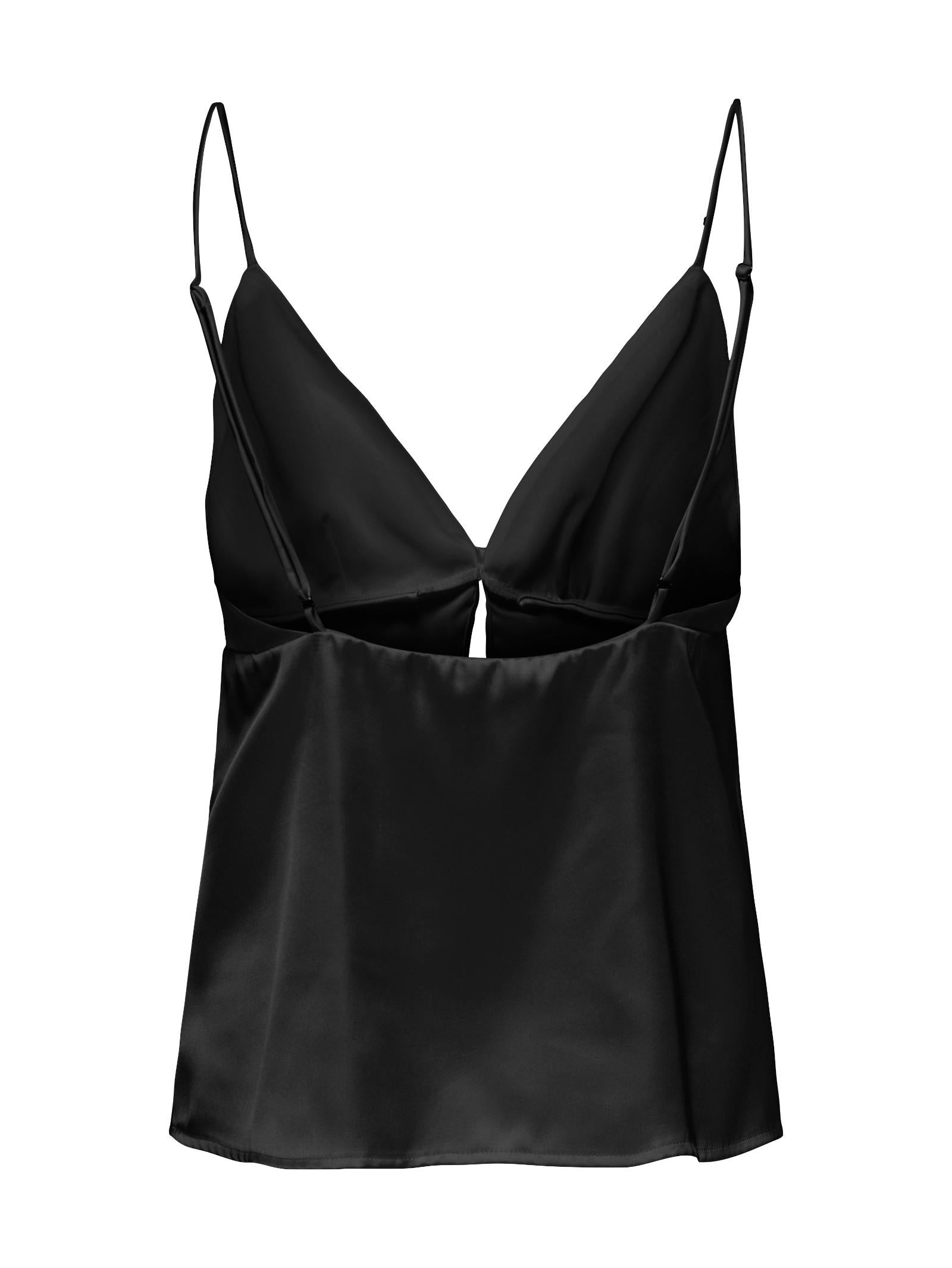 Top Only Jenny Nero scollo a V 15345031 /Black ONLY 