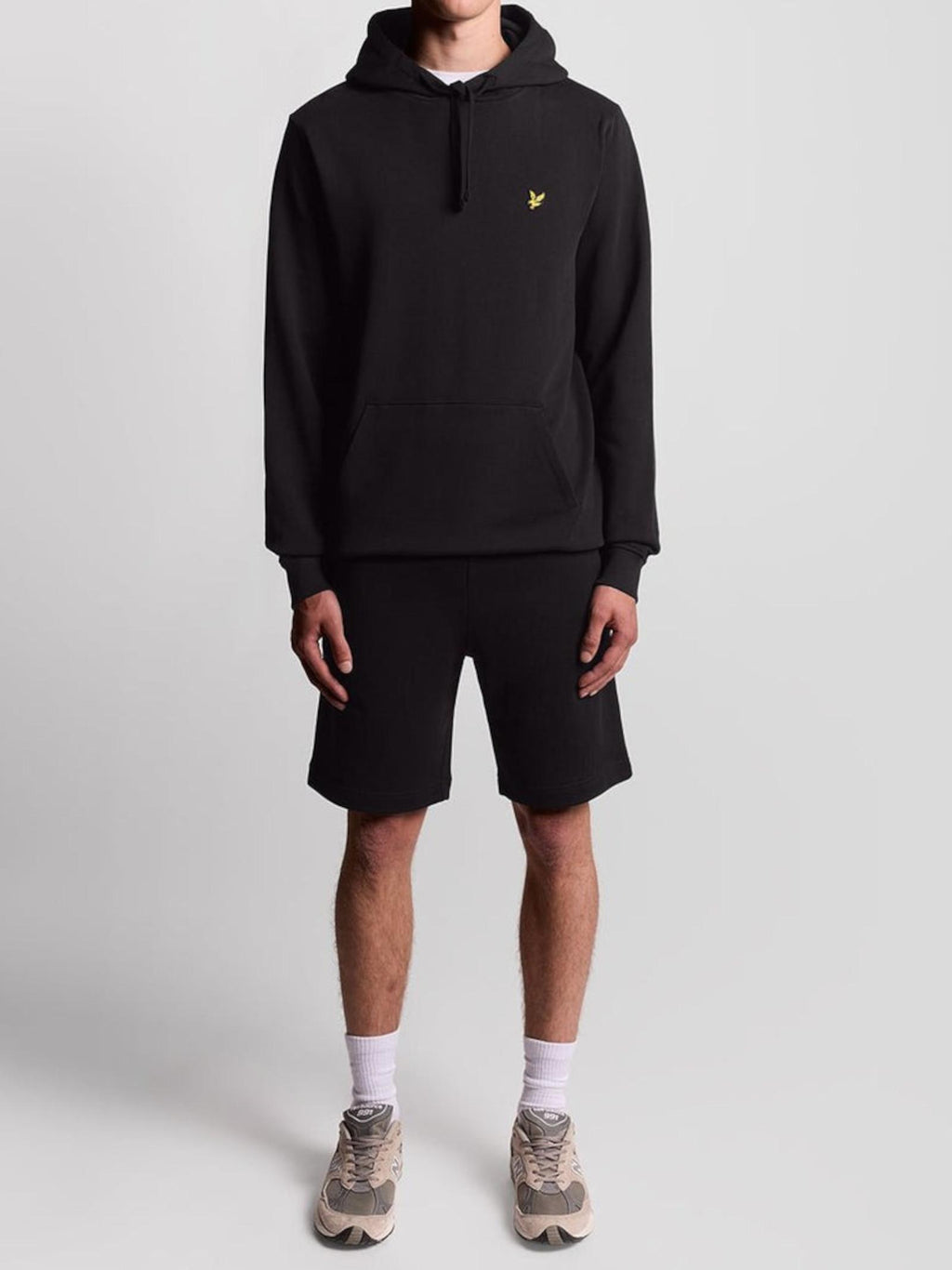Bermuda Lyle & Scott Nero in felpa ML414VOG JET BLACK LYLE & SCOTT 