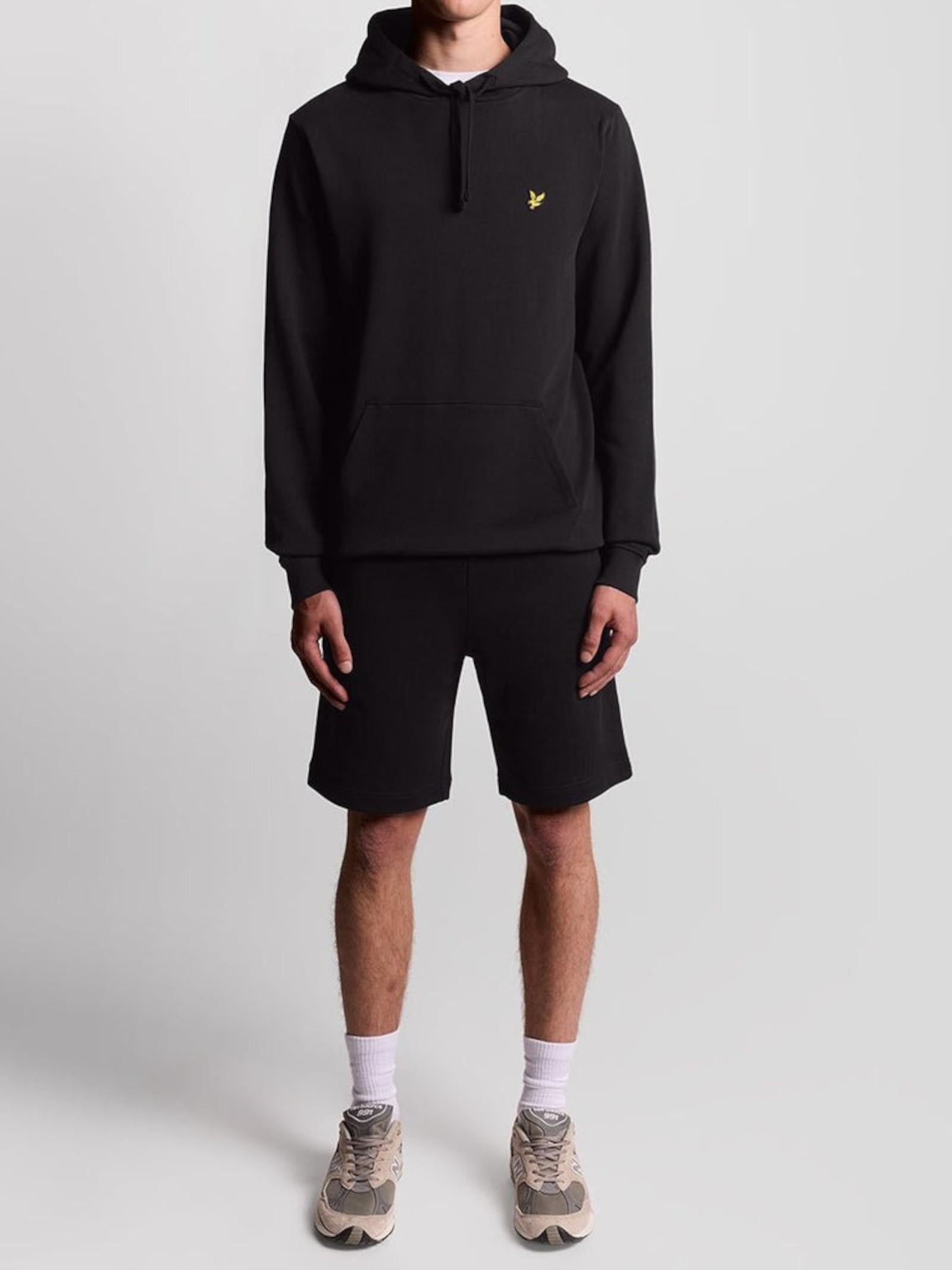 Bermuda Lyle & Scott Nero in felpa ML414VOG JET BLACK LYLE & SCOTT 
