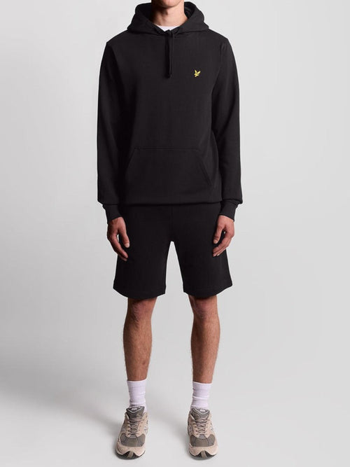 Bermuda Lyle & Scott Nero in felpa ML414VOG JET BLACK LYLE & SCOTT 