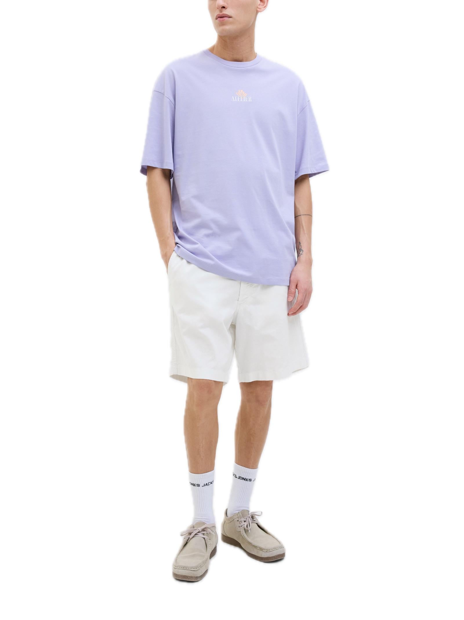 Bermuda Jack & Jones Jaden Bianco con coulisse 12274968 /White JACK & JONES 