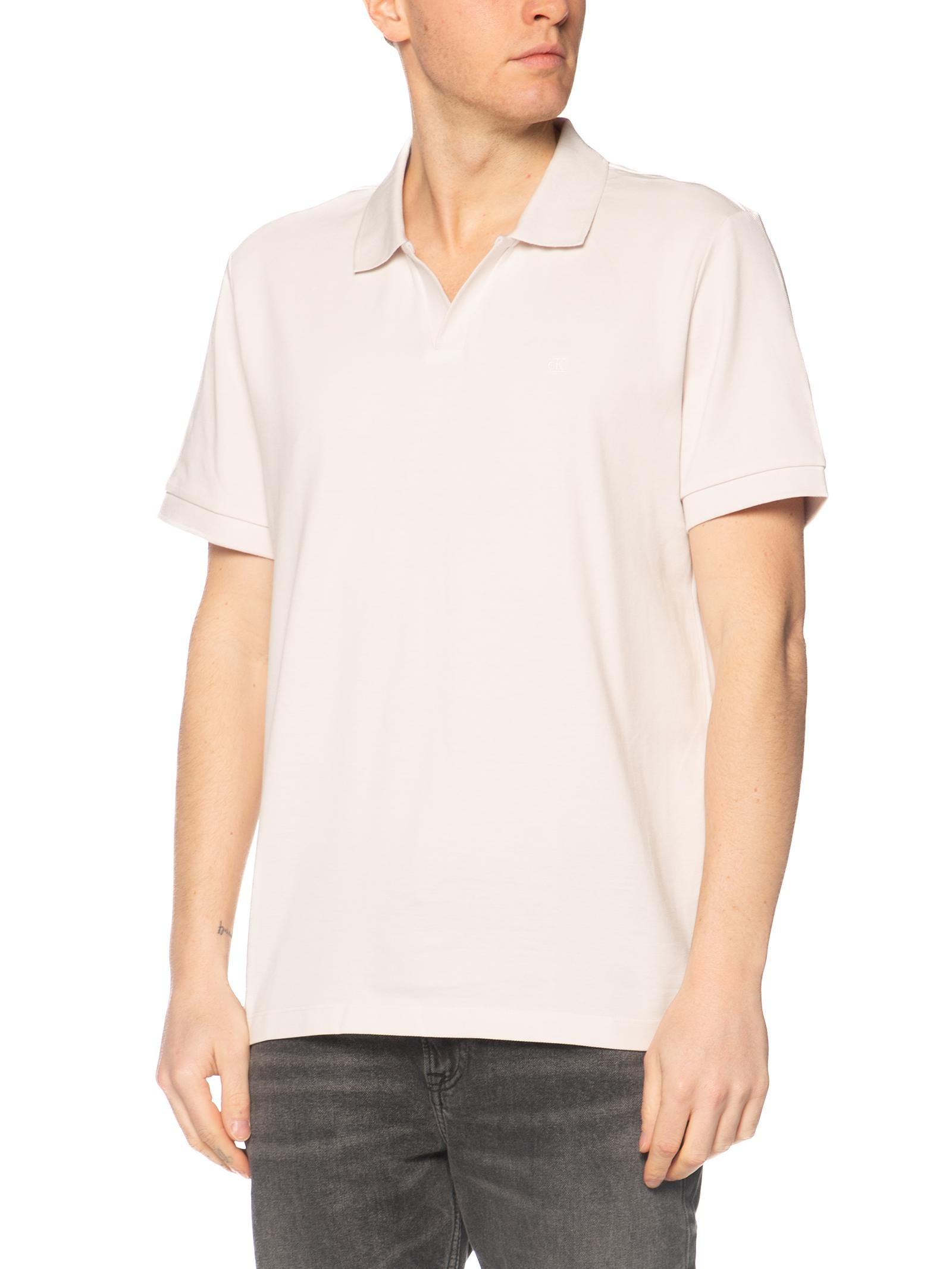 Polo Calvin Klein Panna collo aperto LV04RF215G GNA CALVIN KLEIN 