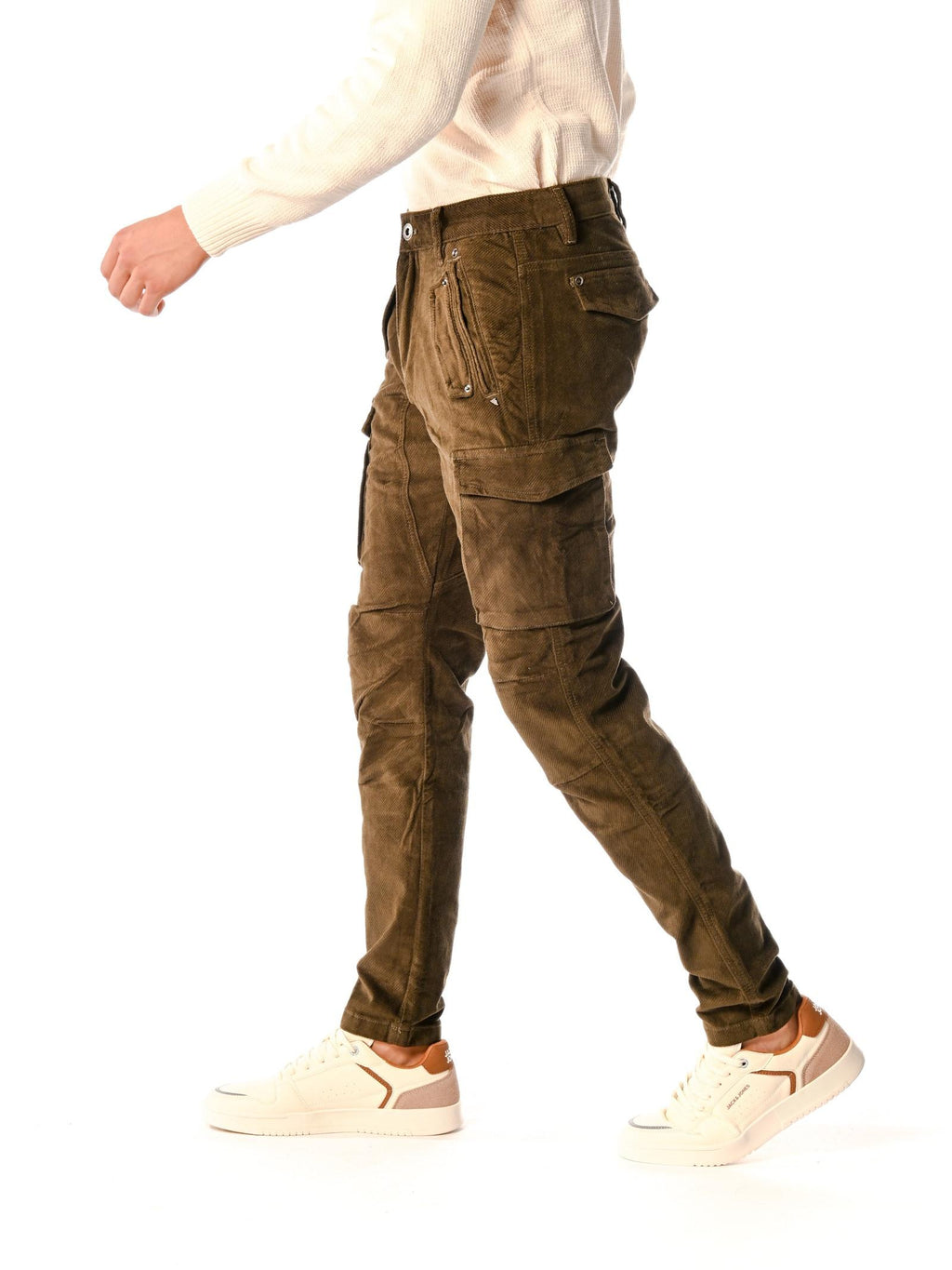 Pantalone Gianni Lupo Verde cargo fustagno GL2528YH VERDE GIANNI LUPO 