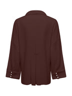 Camicia JDY Marrone Laurel maniche lunghe 15376486 /Coffee Bean JDY 