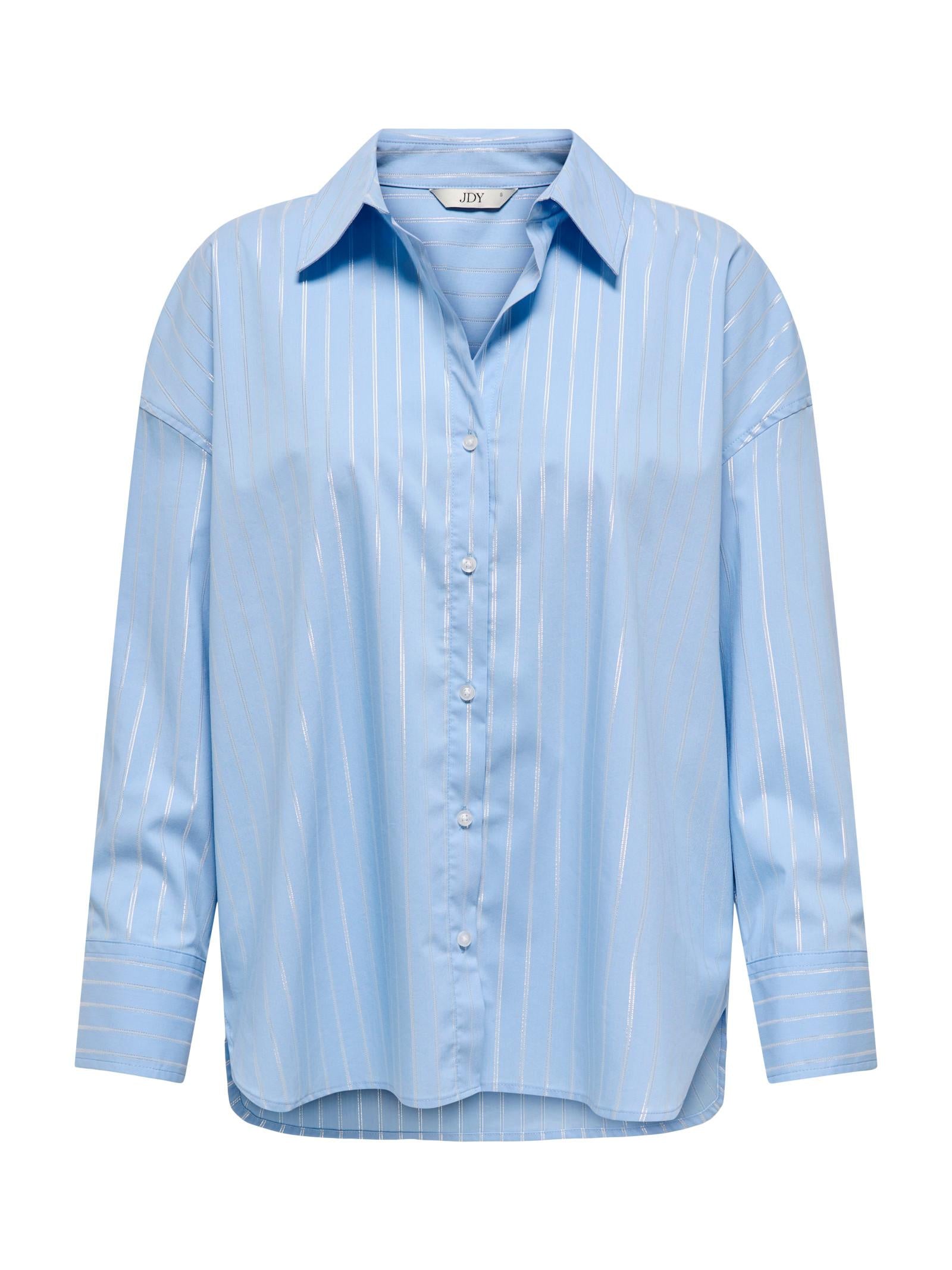 Camicia JDY Mio Celeste a righe 15359455 /Chambray Blue JDY 
