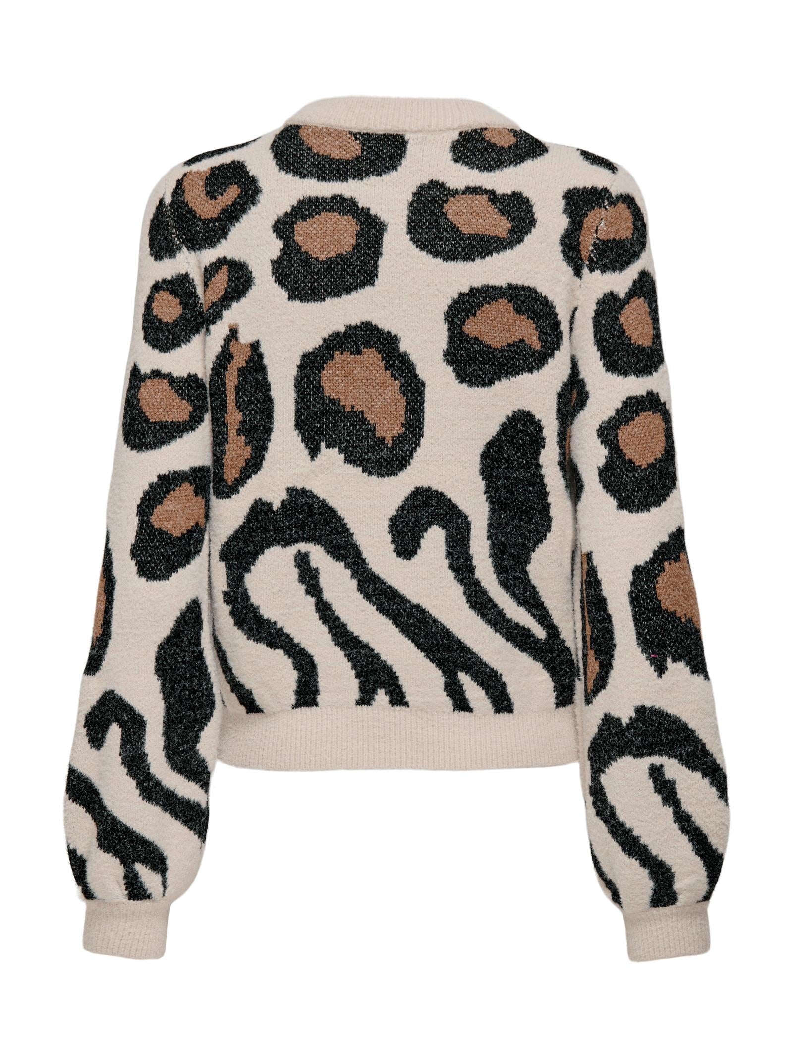 Maglia Jacqueline De Yong Lorraine Beige fantasia 15292890 /Cement JDY 