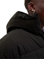 Piumino Jack & Jones Global Nero con cappuccio 12283517 /Black JACK & JONES 