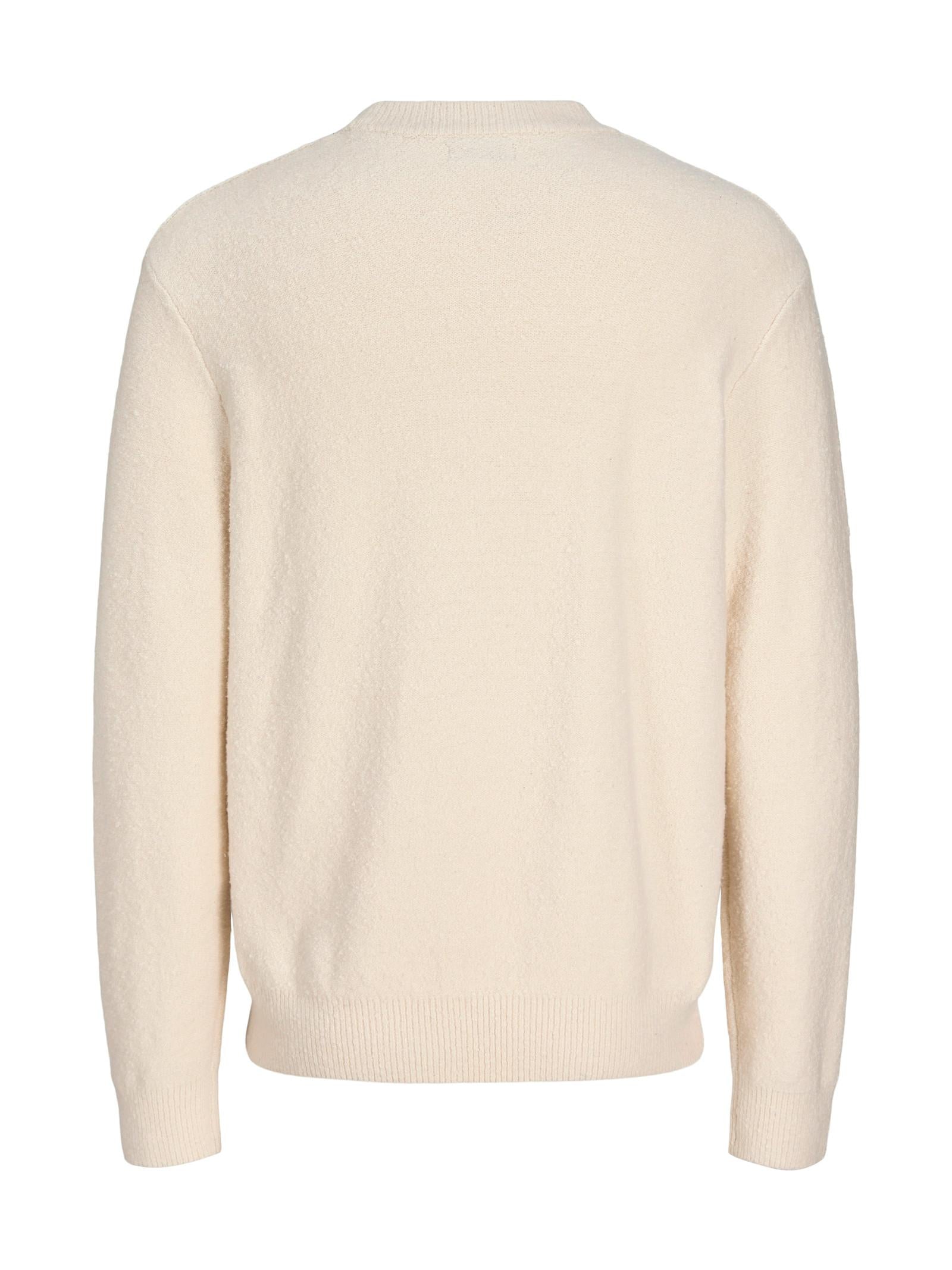 Maglia Jack & Jones Spence Panna girocollo 12279254 /Sea Salt JACK & JONES 