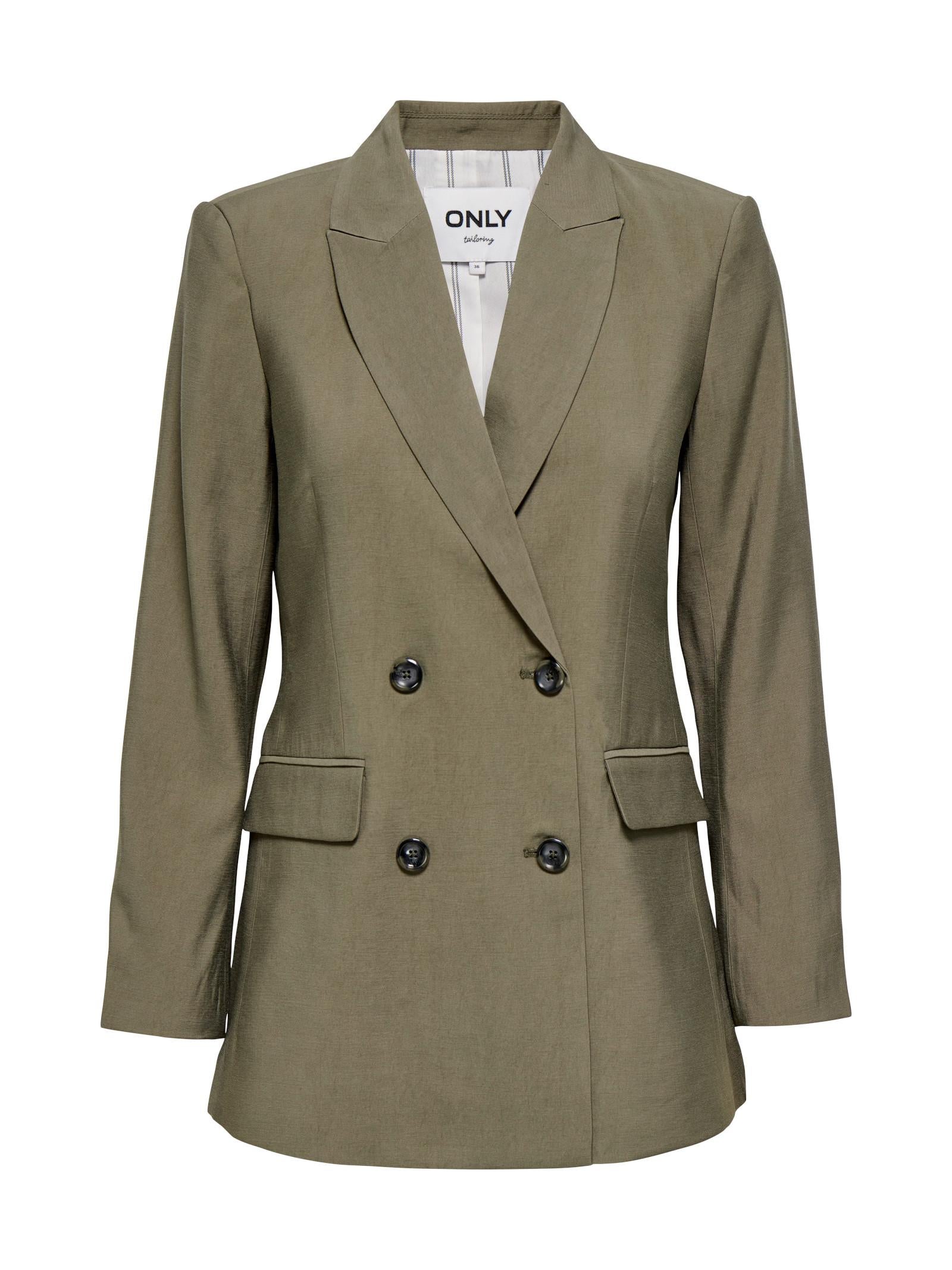 Blazer Only Verde Tila Regular fit 15367394 /Stone Gray ONLY 