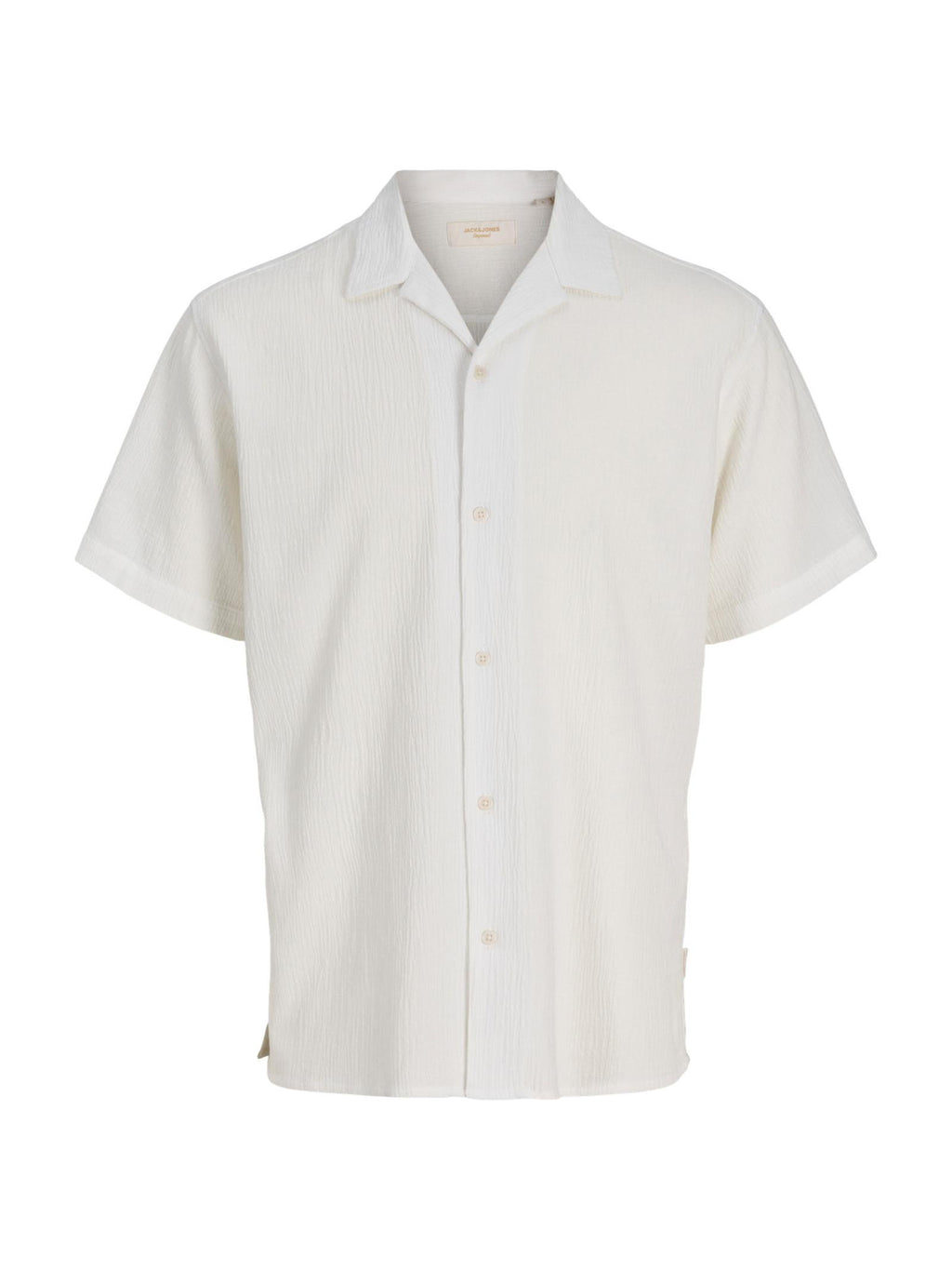 Camicia Jack & Jones Bianco Luke relaxed 12255781 /Cloud Dancer JACK & JONES 