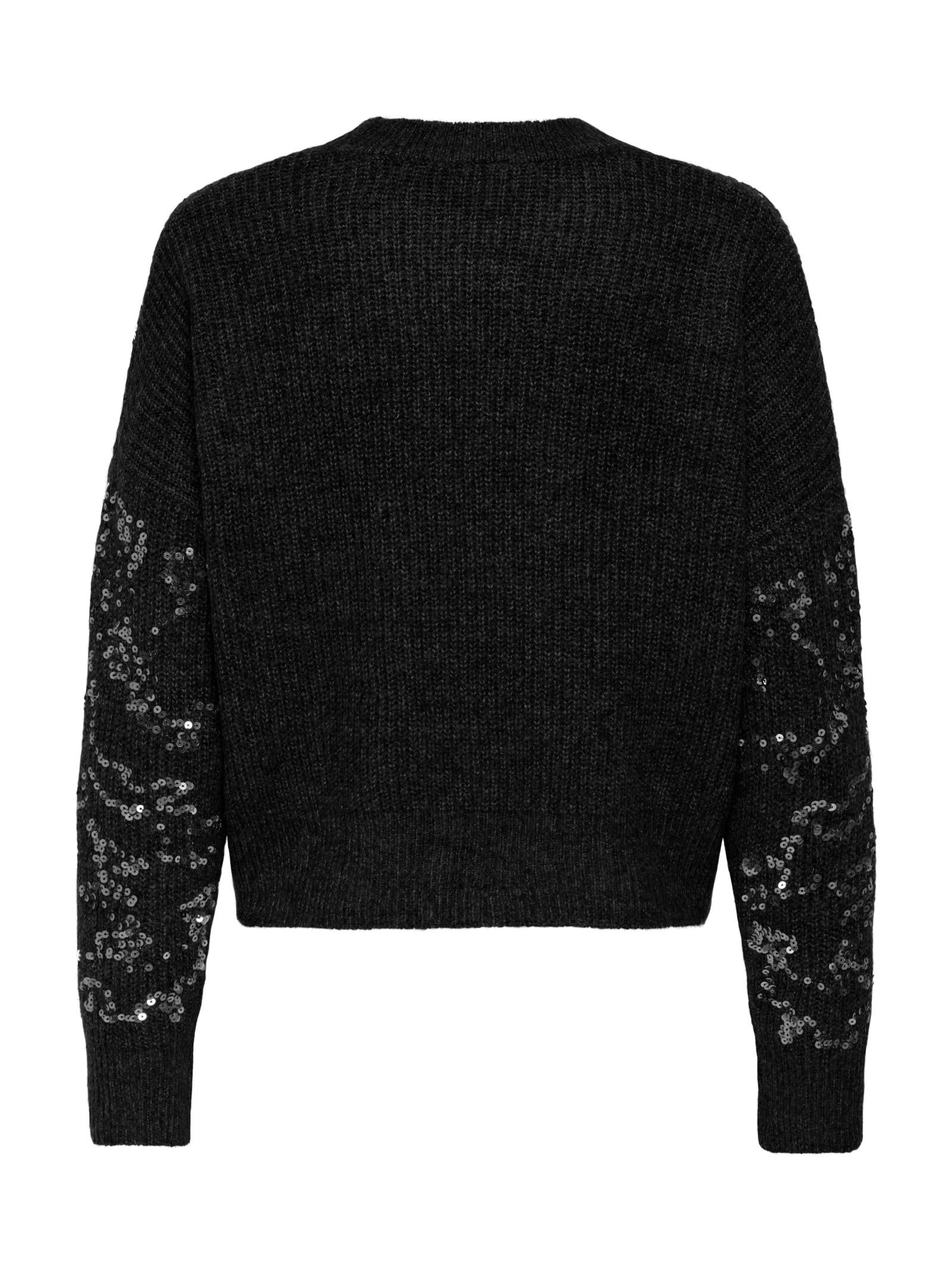 Maglia Only Alta Nero glitter 15353230 /Black ONLY 