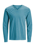 T-shirt Jack & Jones Split Celeste manica lunga 12172361 /Mountain Spring JACK & JONES 