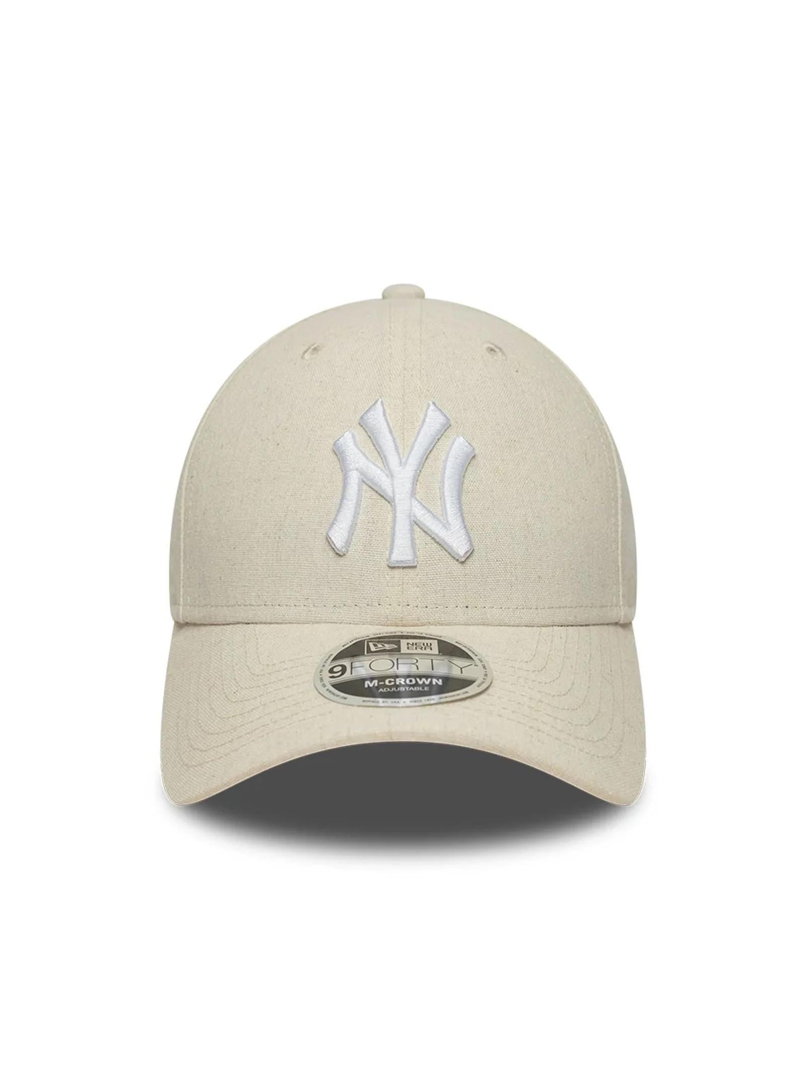 Berretto New Era Beige 9FORTY misto lino 60856285 STN NEW ERA 