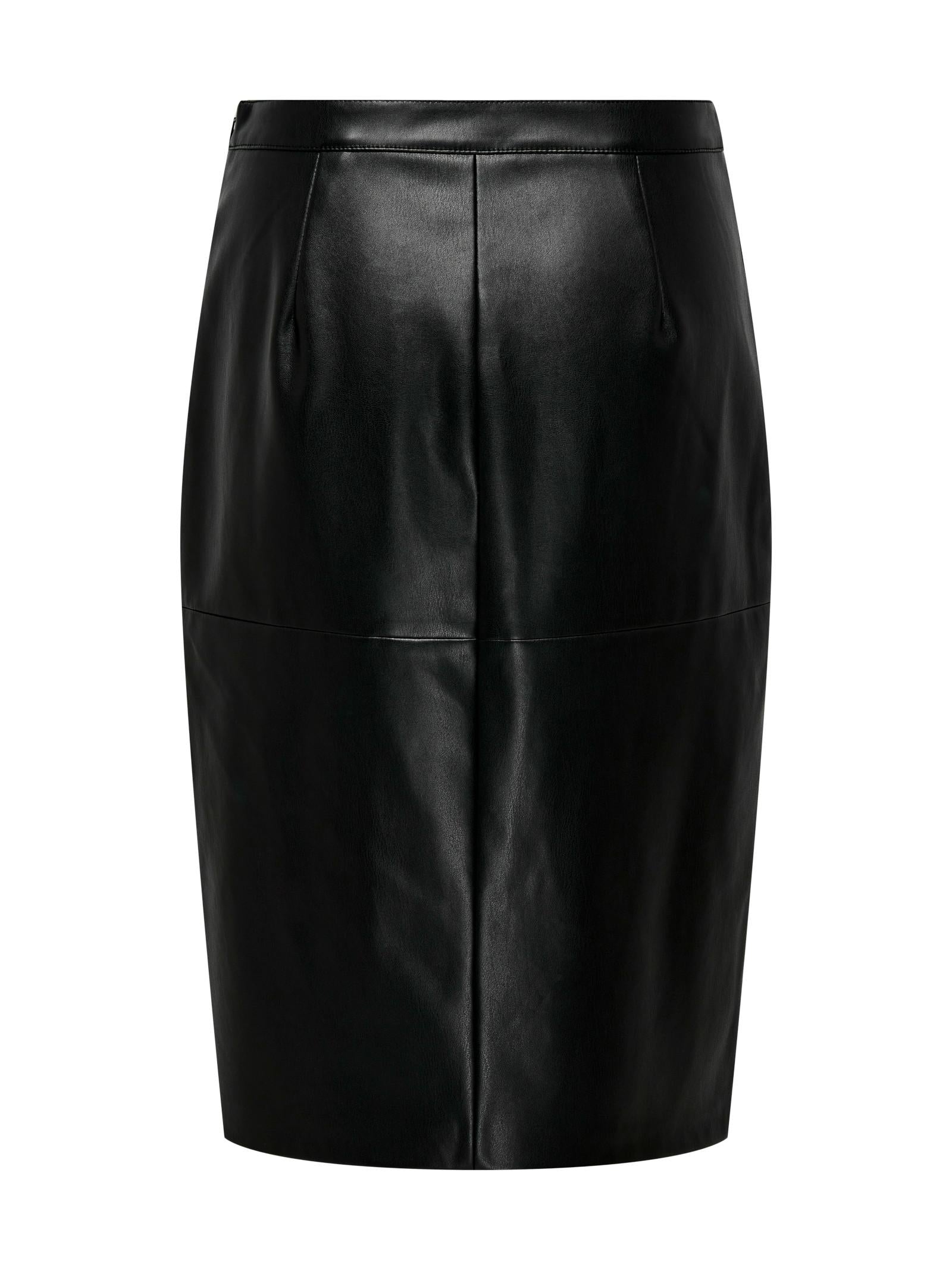 Gonna Pantaloncino Only Line Nero con spacco 15315998 /Black ONLY 