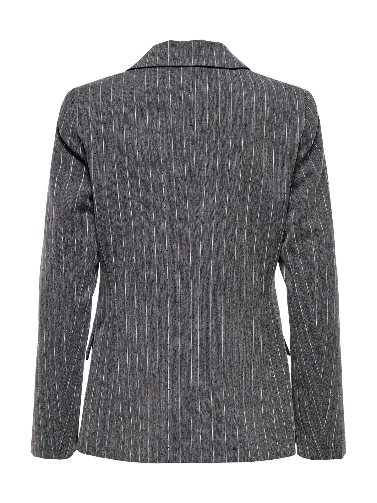 Blazer Only Lalya Grigio con strass 15357660 /Dark Grey Melange ONLY 