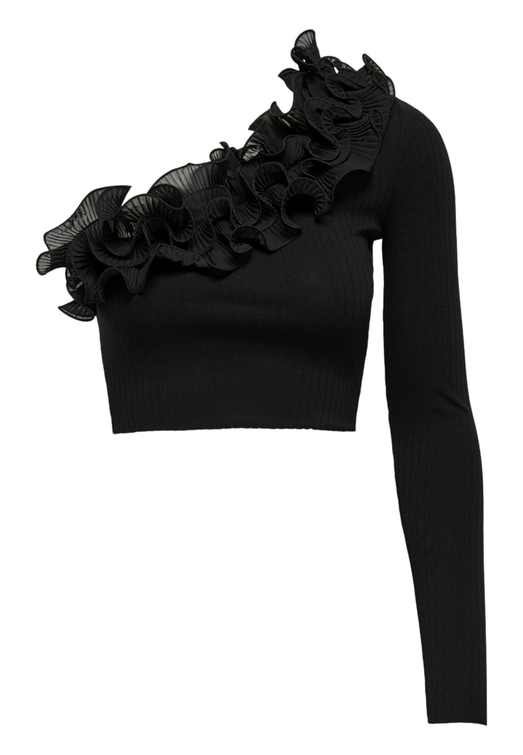 Top ONLY Nero monospalla