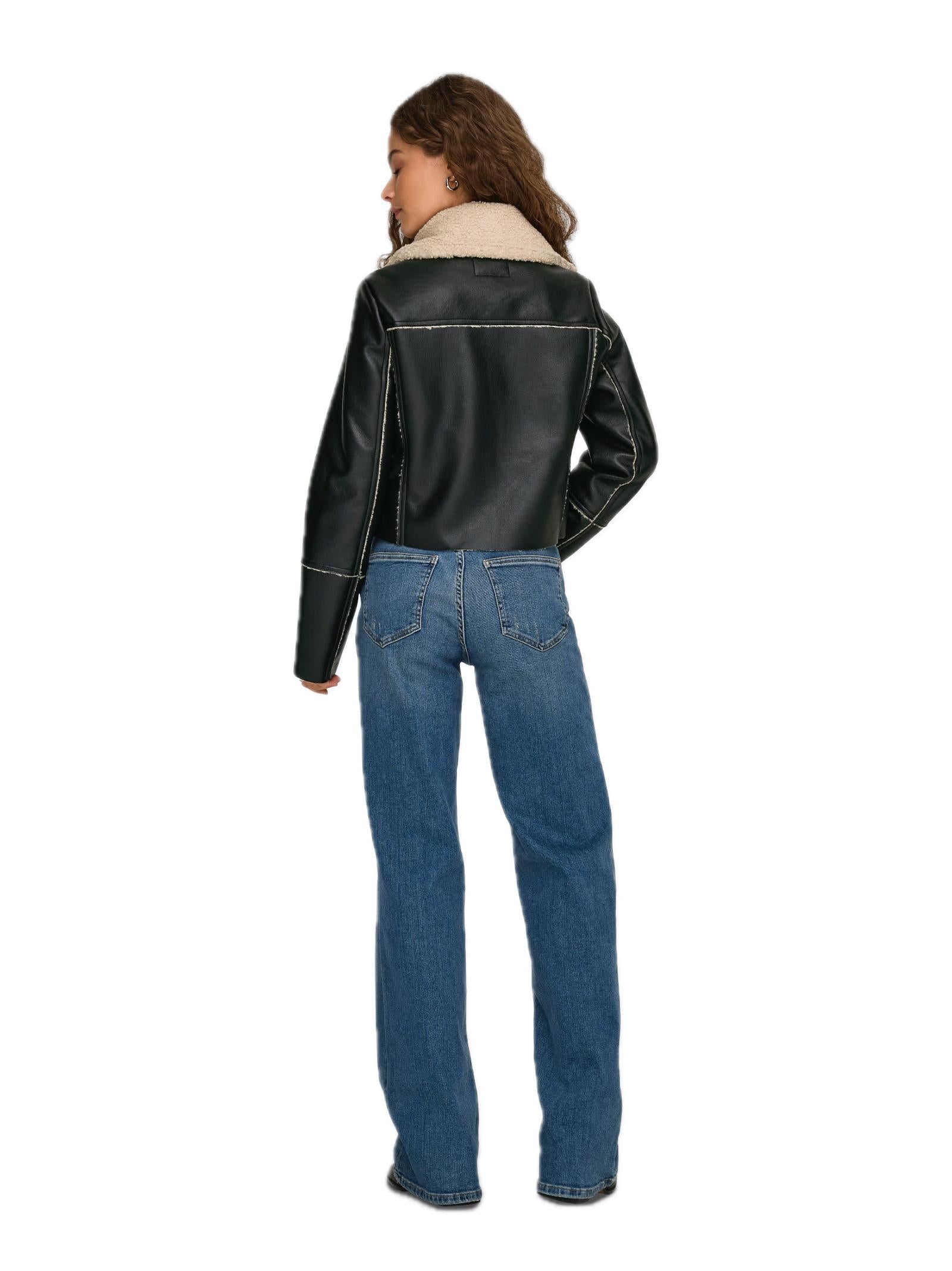 Giubbotto Only  Dora Nero in ecopelle 15349067 /Black ONLY 