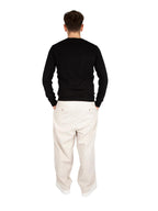 Pantalone Calvin Klein Panna Cropped J326733 PDH CALVIN KLEIN 