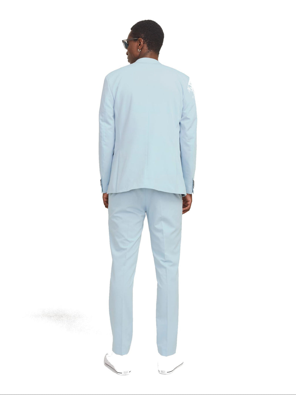 Giacca Jack & Jones Franco Celeste monopetto 12199891 /Chambray Blue JACK & JONES 