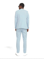 Giacca Jack & Jones Franco Celeste monopetto 12199891 /Chambray Blue JACK & JONES 