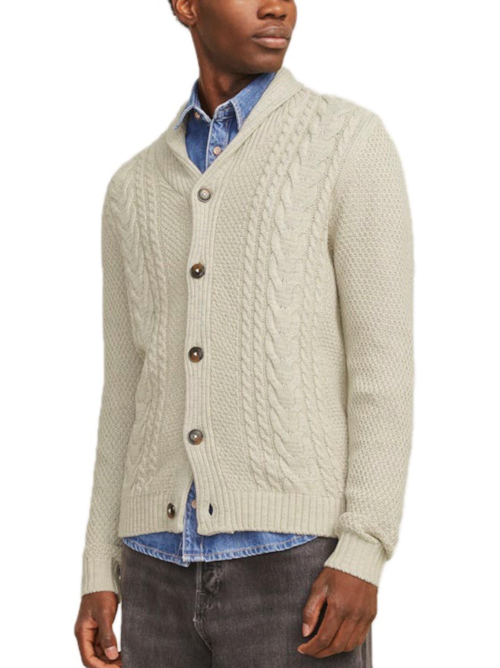 Cardigan JACK & JONES Beige