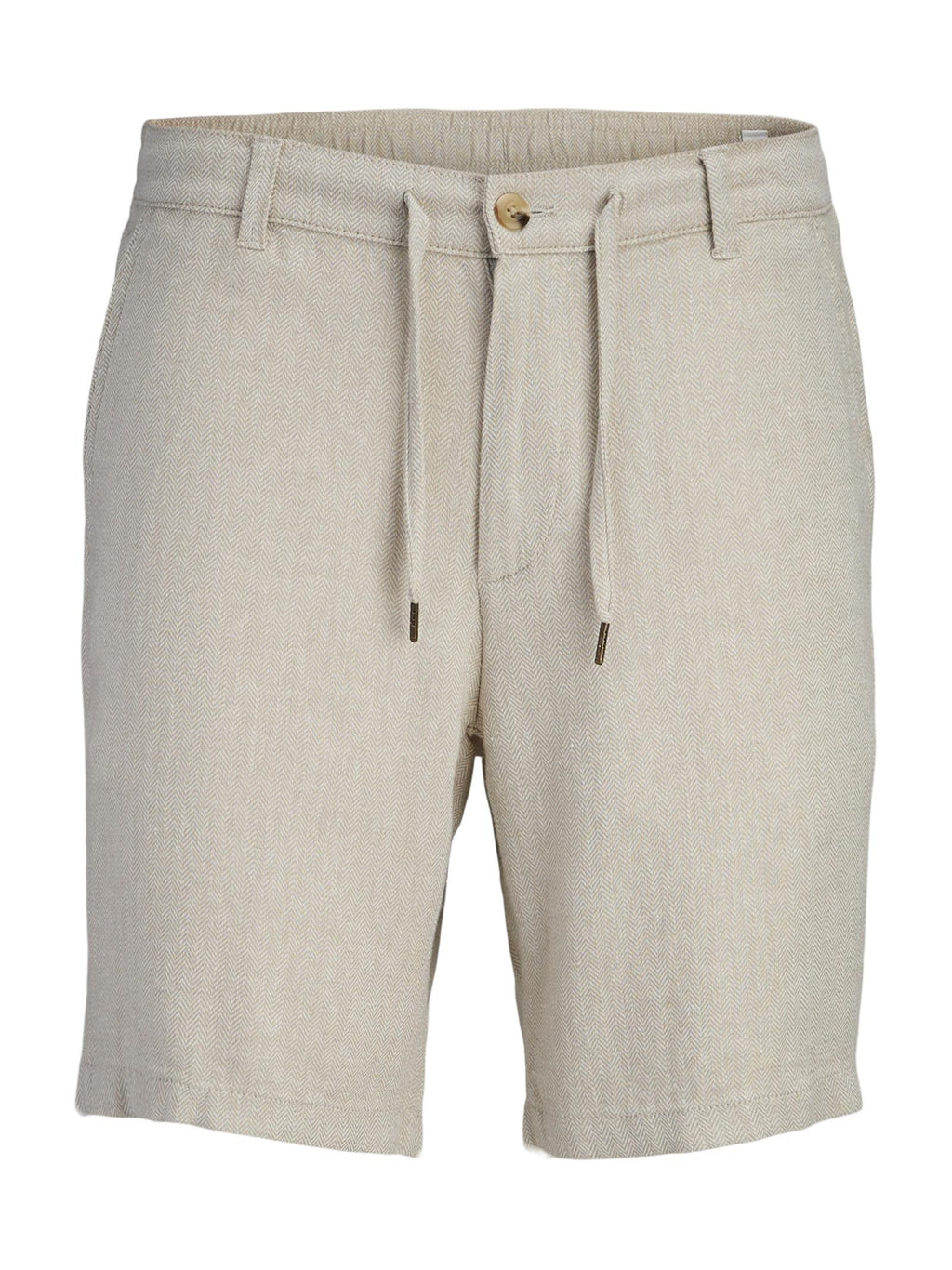 Bermuda Jack & Jones Stace Sabbia in lino 12269376 /Vetiver JACK & JONES 