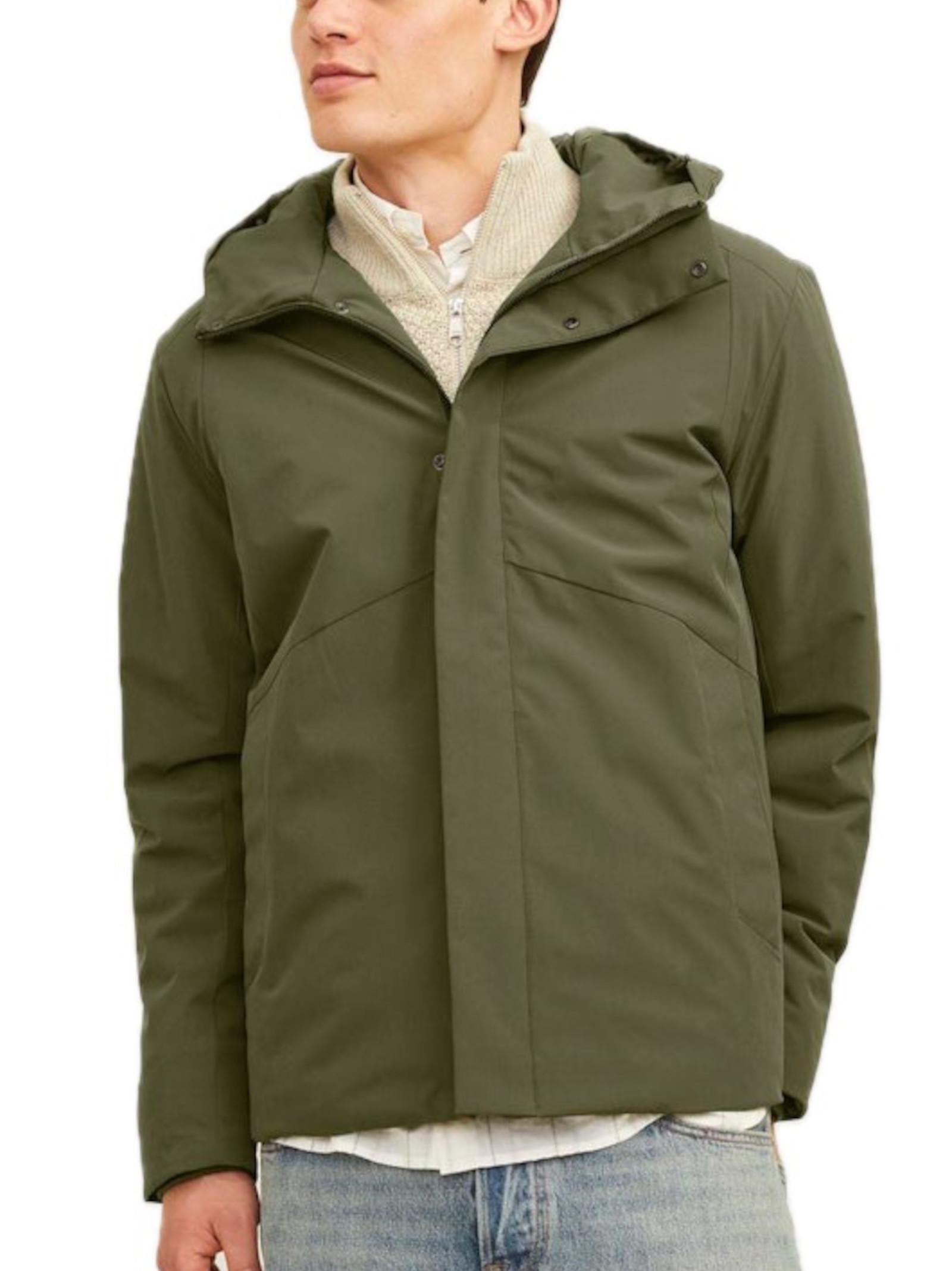 Giubbotto Jack & Jones Verde con cappuccio