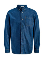 Camicia Jack & Jones Brook Blue Denim 12290084 /Blue Denim JACK & JONES 