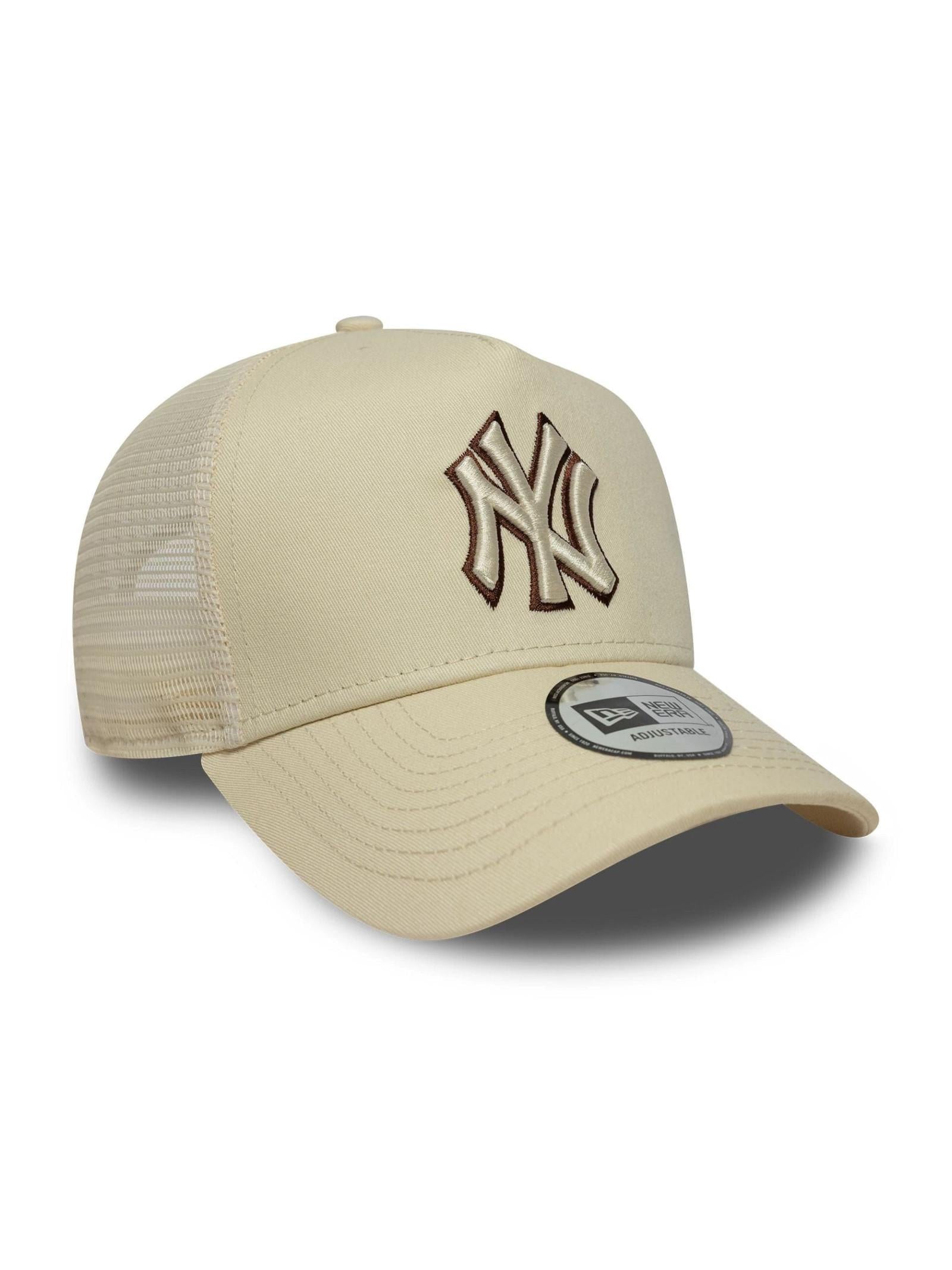 Berretto New Era Trucker Outline Beige 60771718 LTCCHS NEW ERA 