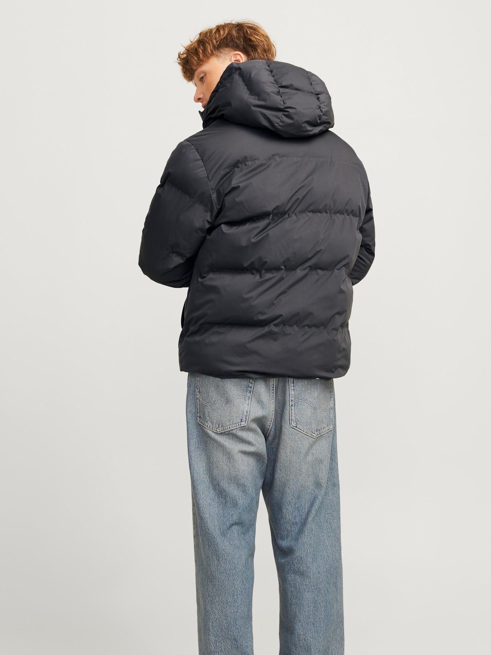 Piumino JACK & JONES Antracite con cappuccio