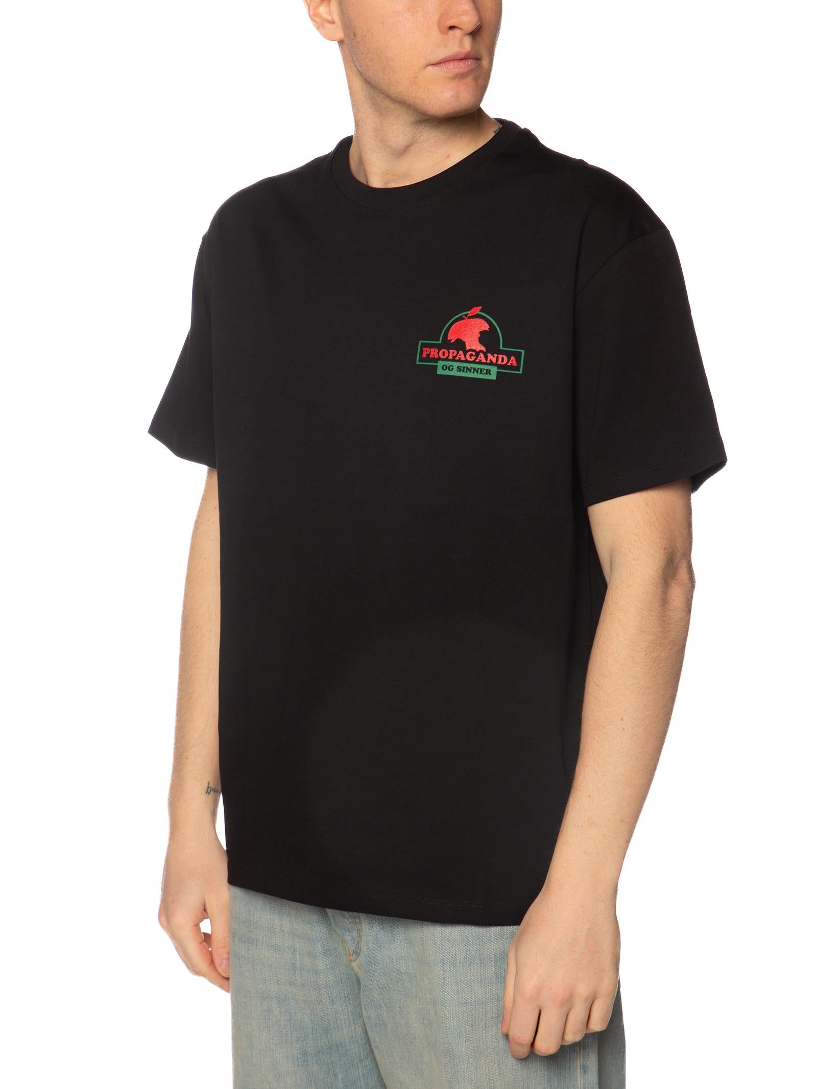 T-shirt Propaganda Nero Sinner TS726 NERO PROPAGANDA 