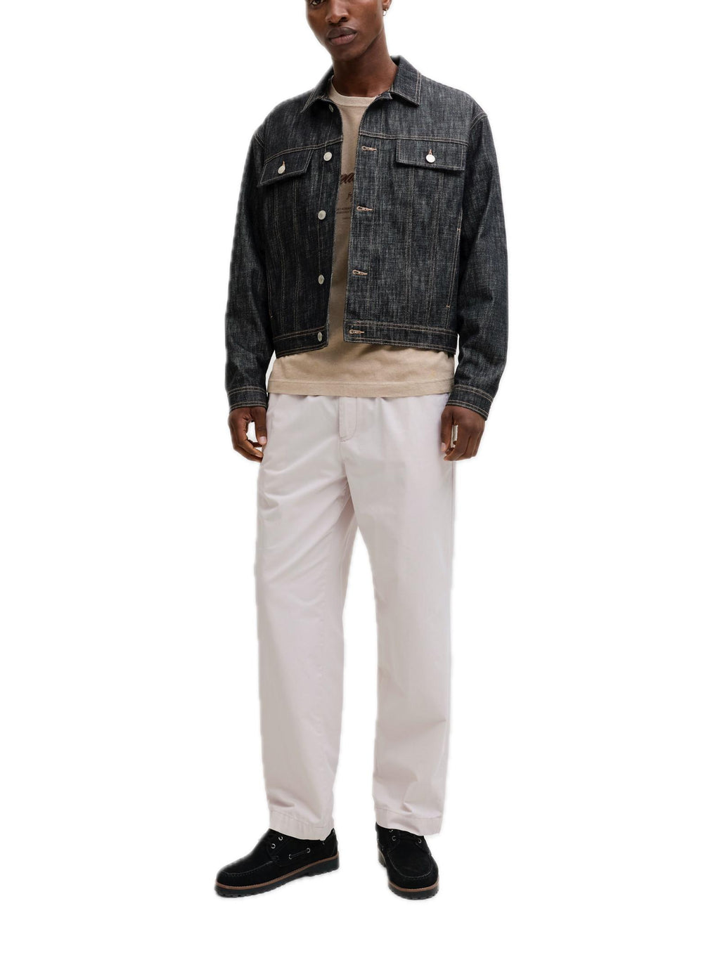 Pantalone Jack & Jones Karl Beige Loose fit 12288514 /MOONBEAN JACK & JONES 