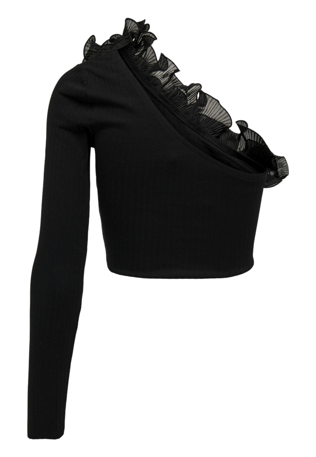 Top ONLY Nero monospalla