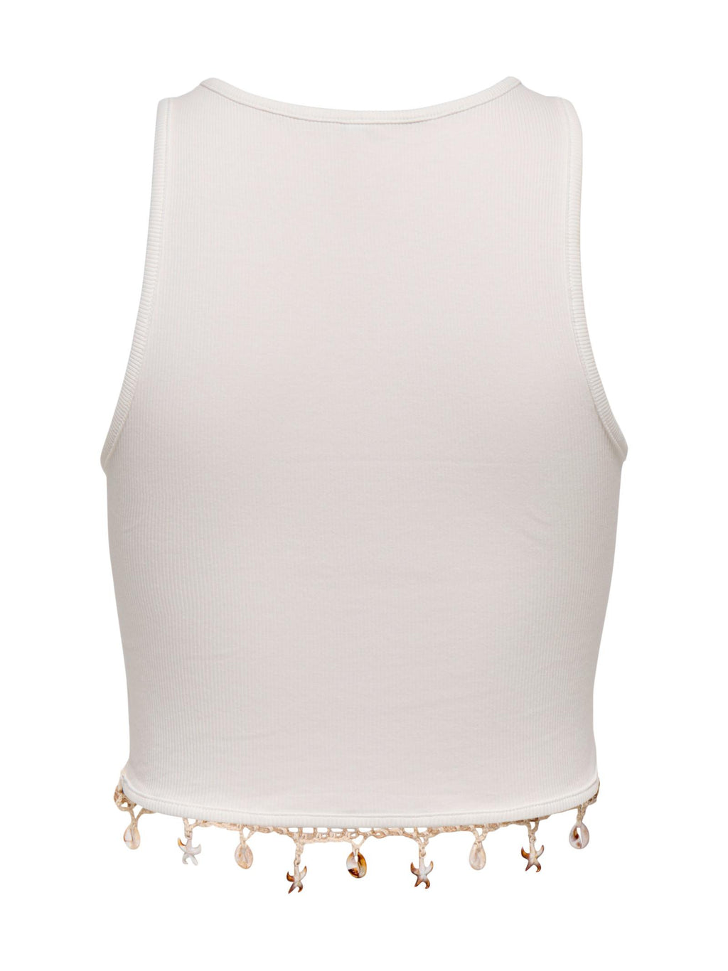Top Only Bianco Shelly cropped 15325019 /Cloud Dancer ONLY 