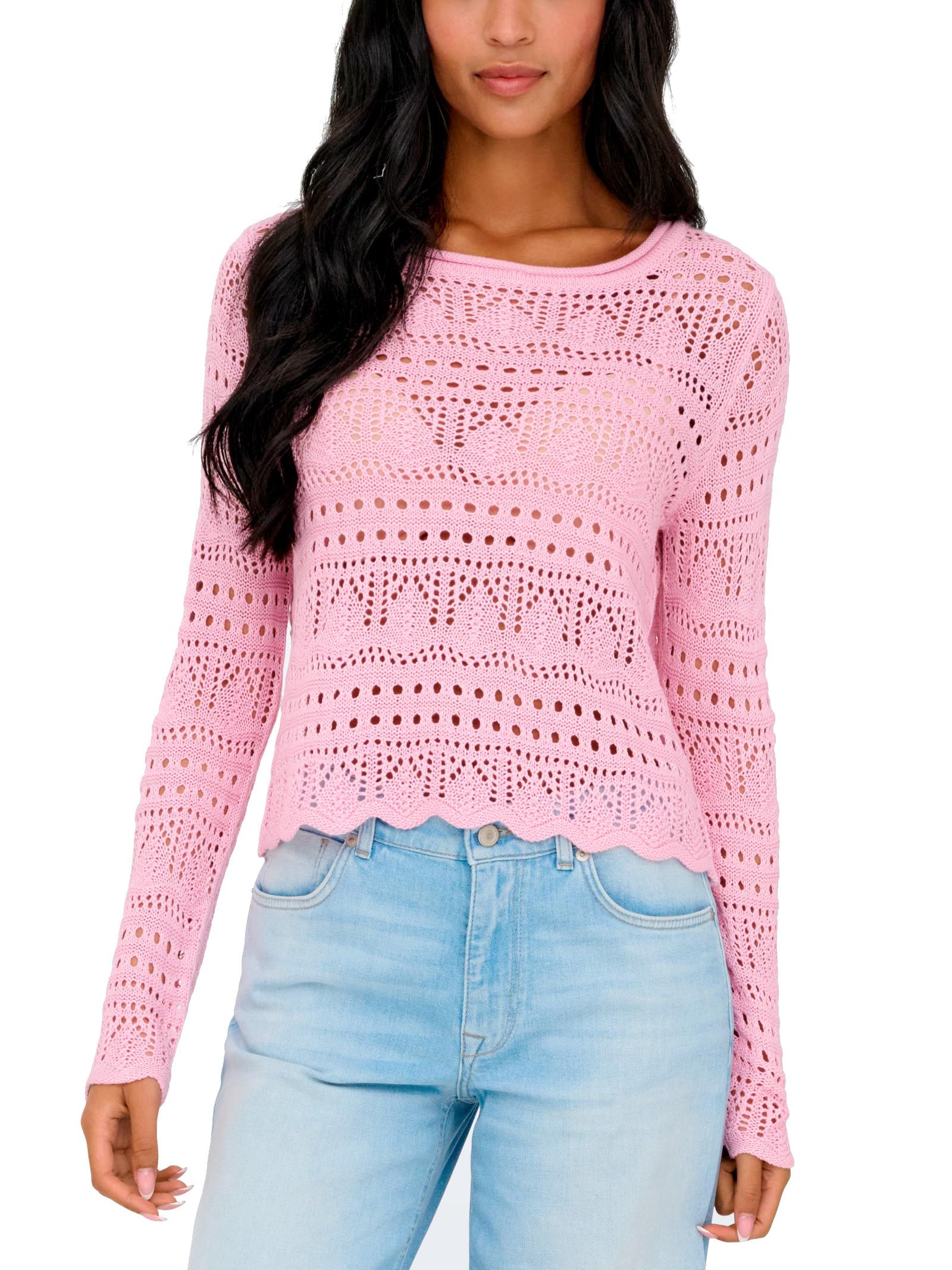 Maglia JDY Rosa Sun scollo a barca 15287384 /Fragrant Lilac JDY 