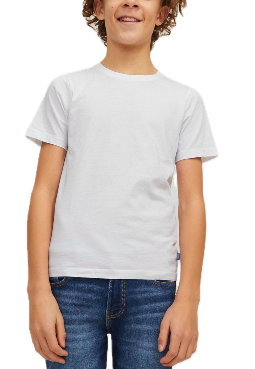 T-Shirt Jack & Jones Junior Bianco