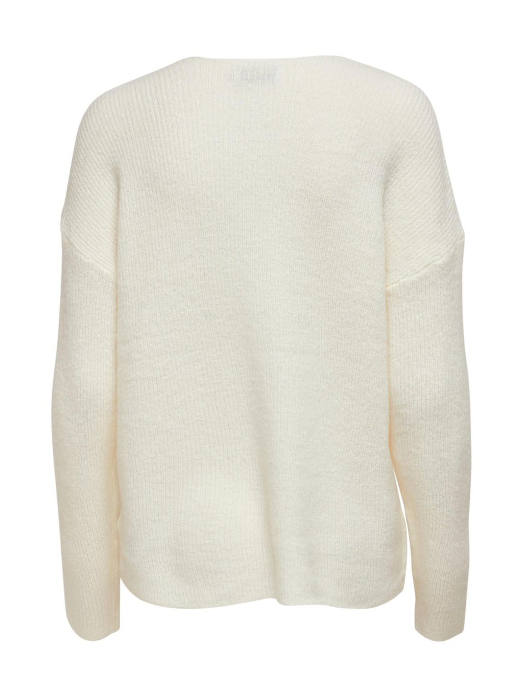 Maglia Only Camilla Panna scollo a V 15204588 /Birch ONLY 