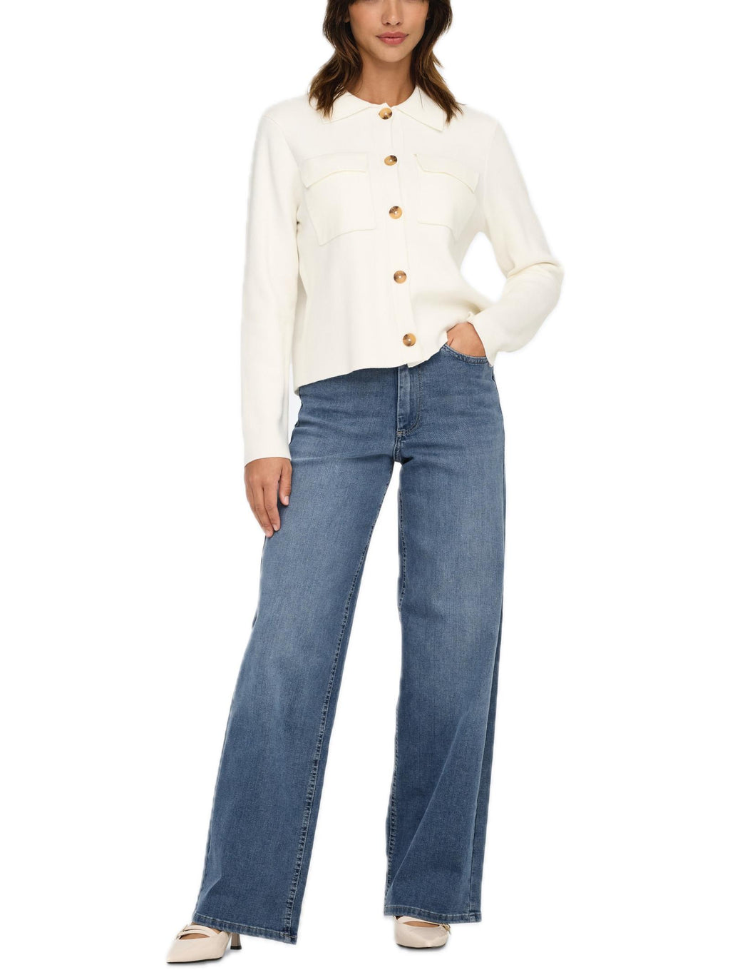 Jeans Only Medium Blue Denim Madison 15338787 /Special Blue Grey Denim ONLY 