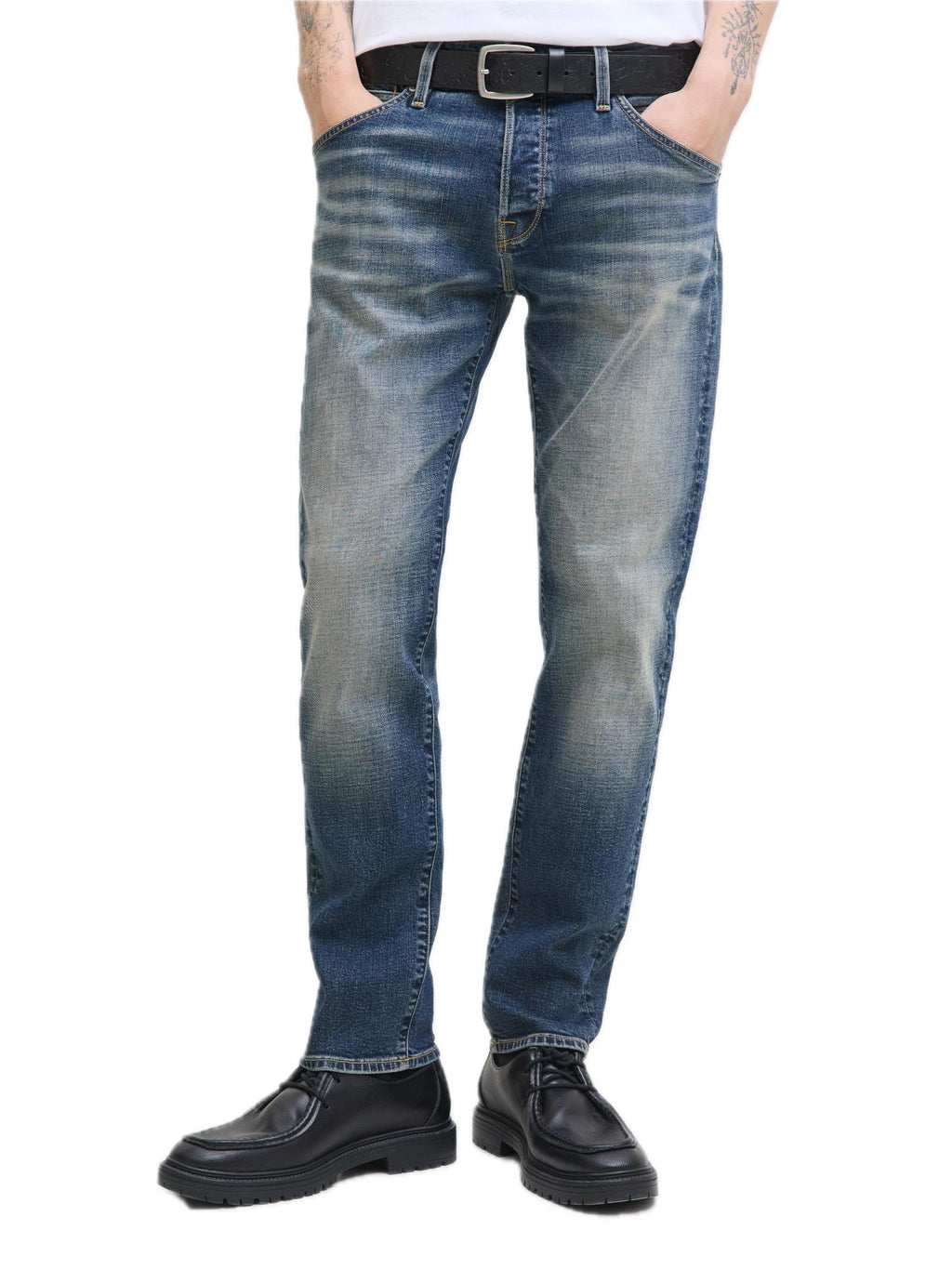 Jeans Jack & Jones Blue Denim Mike Tapered fit 12278228 /Blue Denim JACK & JONES 
