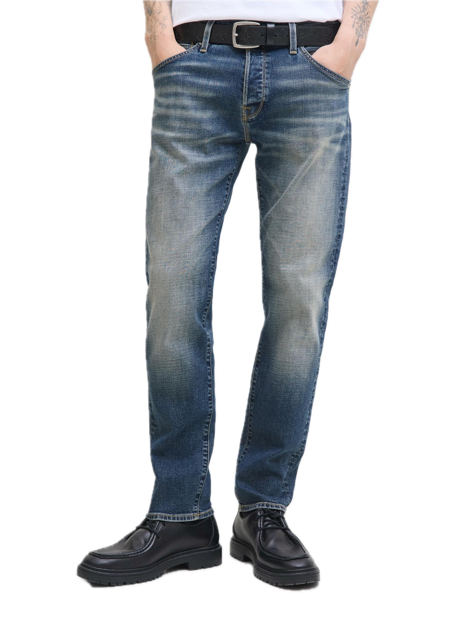 Jeans Jack & Jones Blue Denim Mike Tapered fit 12278228 /Blue Denim JACK & JONES 