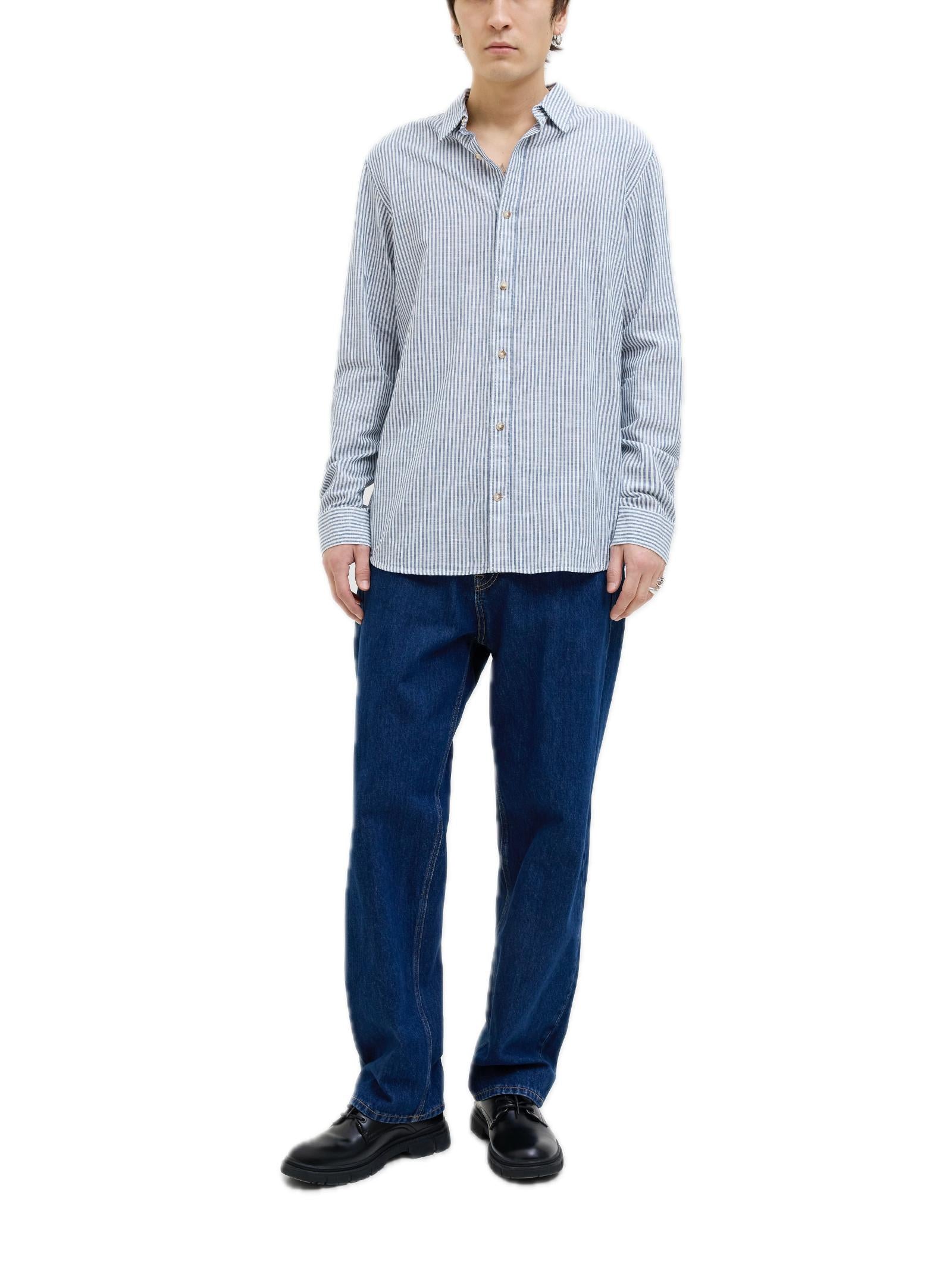 Camicia Jack & Jones Riga Blu Summer 12269315 /Infinity JACK & JONES 