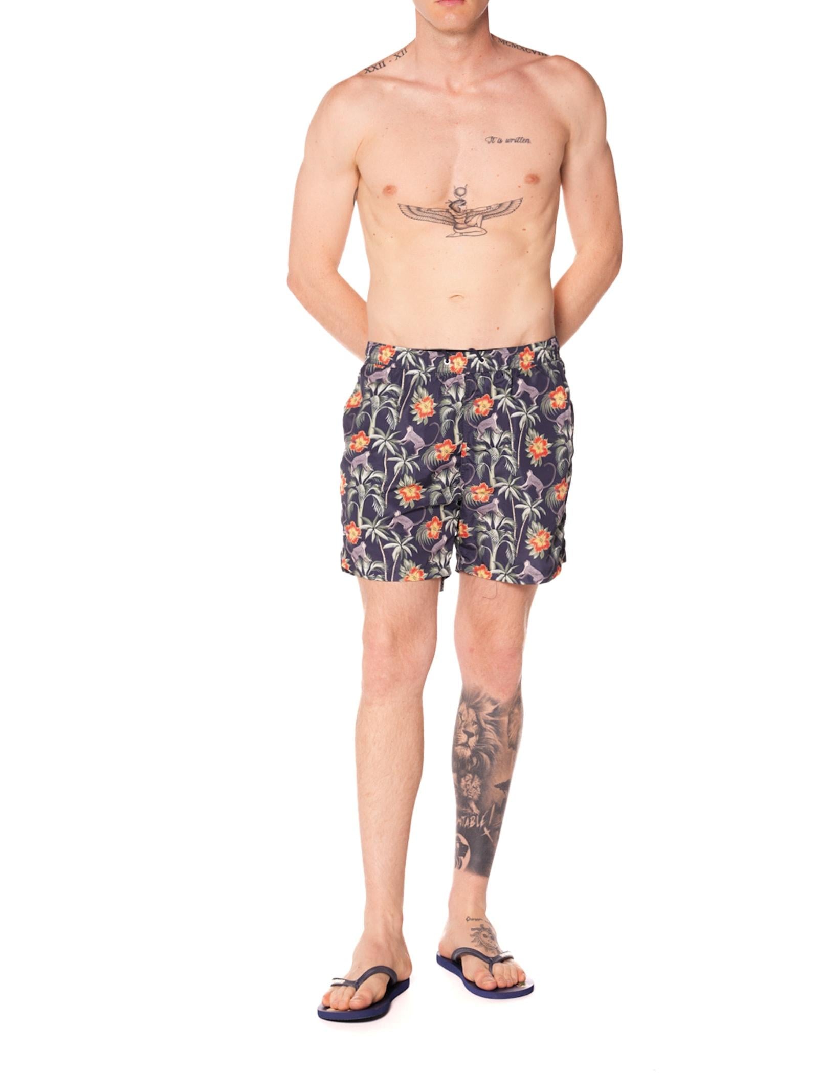 Costume Gianni Lupo Blu fantasia scimmie GL50009T BLACK GIANNI LUPO 