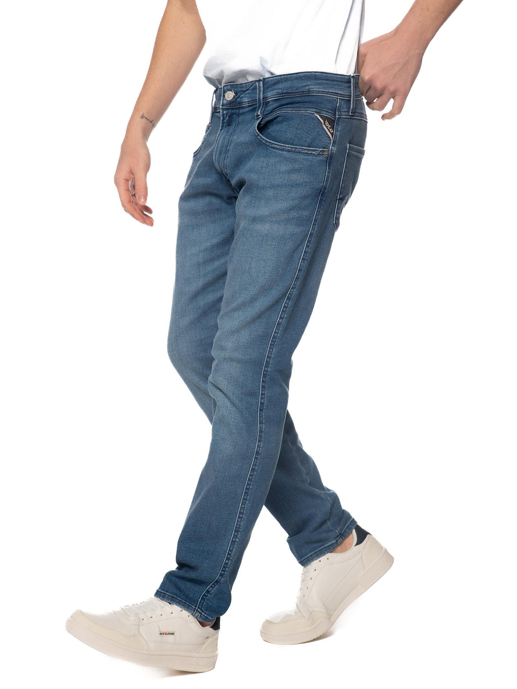 Jeans Replay Willbi Slim Medium Blue Denim M914 261C39009 REPLAY 