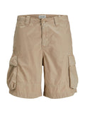 Bermuda Jack & Jones Bill Beige cargo 12273039 /Plaza Taupe JACK & JONES 