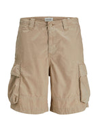 Bermuda Jack & Jones Bill Beige cargo 12273039 /Plaza Taupe JACK & JONES 