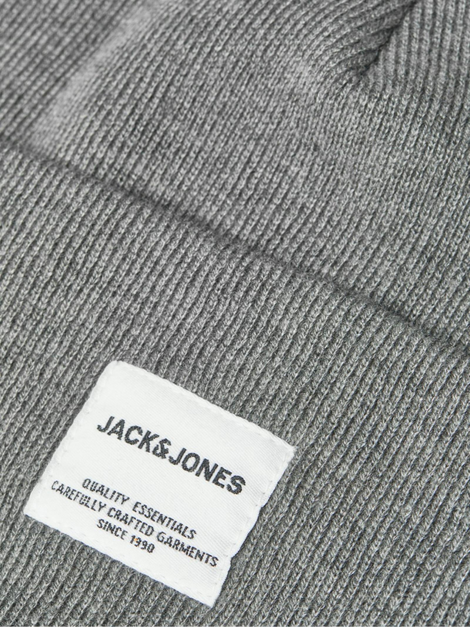 Berretto Jack & Jones Long Grigio 12150627 /Grey Melange JACK & JONES 