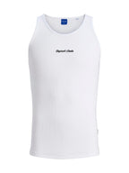 Canotta Jack & Jones Bianco Ebro stampa 12284156 /Bright White JACK & JONES 