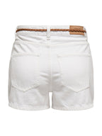 Short Only Kelly Bianco 15221469 /White Denim ONLY 